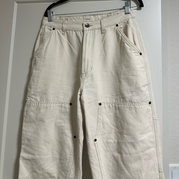 P&Co ALBION CARPENTER PANT - in Ecru Size UK14/US10 - Picture 13 of 16